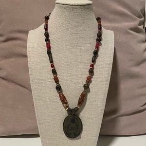 Beaded Buddha Necklace